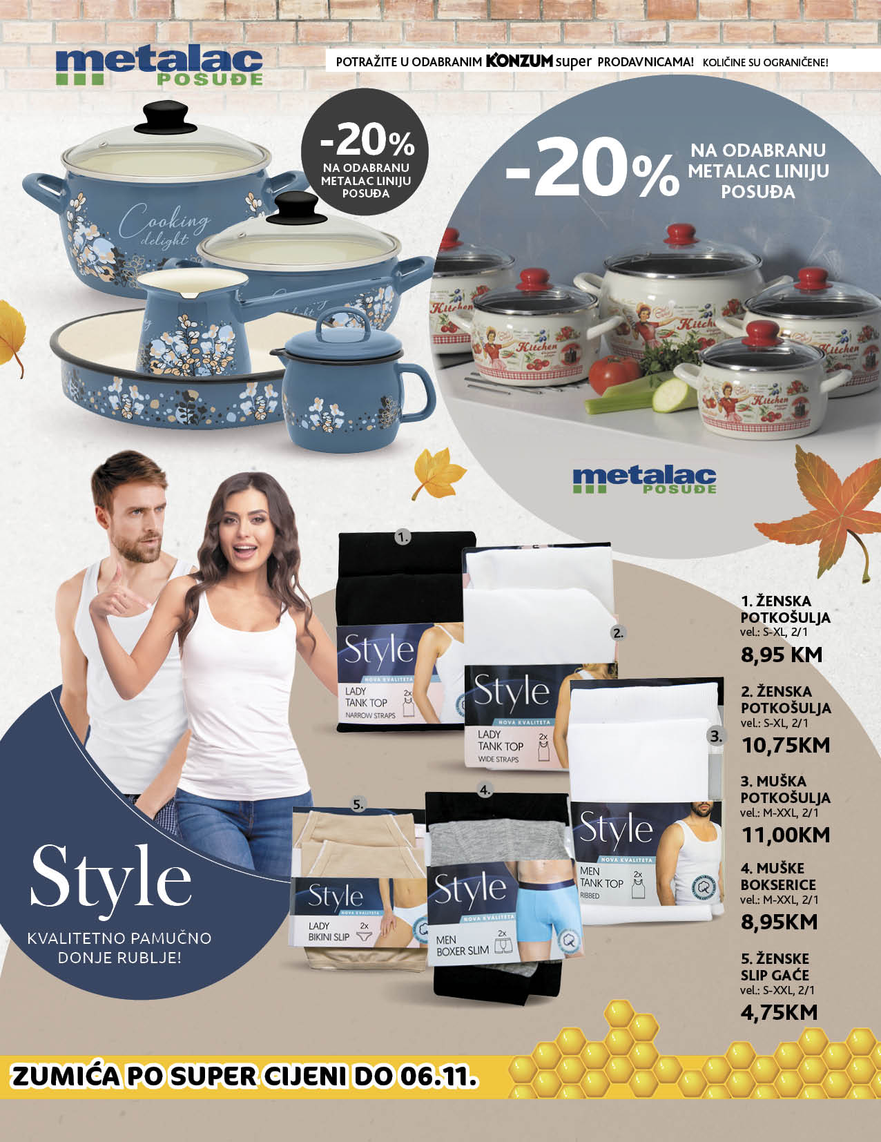 KONZUM redovni katalog SEPTEMBAR i OKTOBAR 2022 nove cijene od 26.9. do 9.10.2022. Page 31