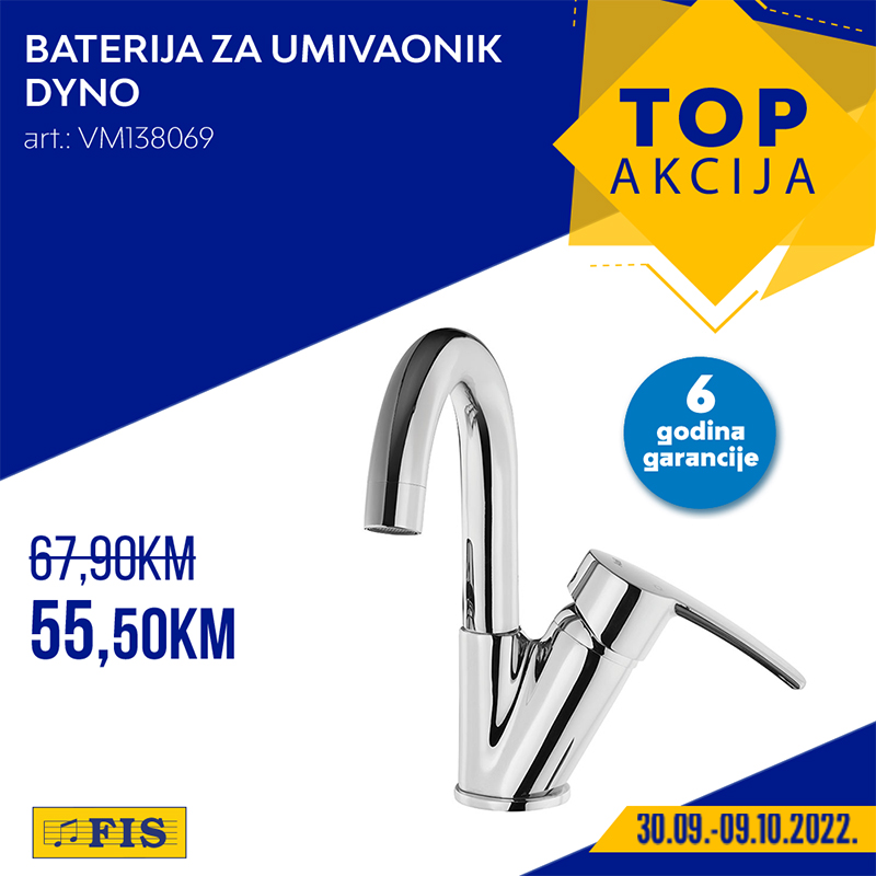 FIS TOP akcija SNIZENE CIJENE od 30.9. do 9.10.2022 4