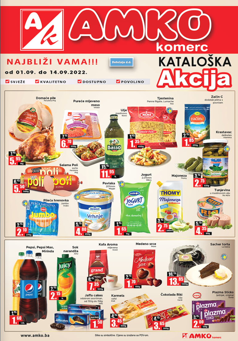 AMKO katalog SEPTEMBAR 2022 ekatalozi.com super snizenje od 1.9. do 14.9.2022 1