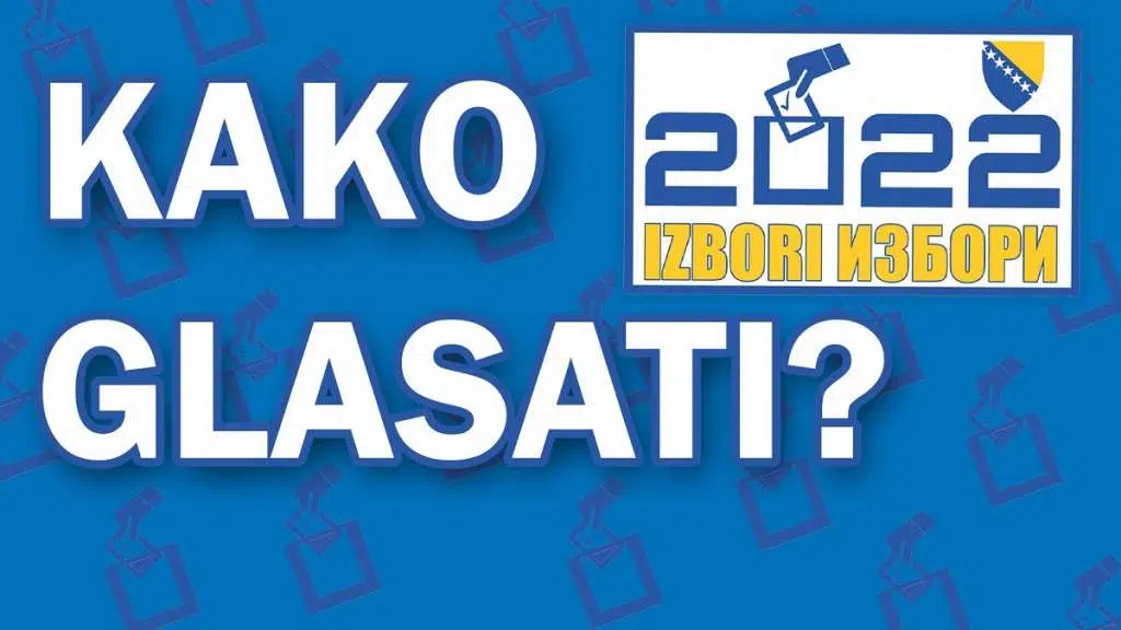 CIK BiH pokrenuo informativnu kampanju ‘Kako glasati?’