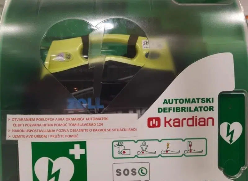 FOTO: Postavljen izuzetno vrijedan AVD uređaj u Tomislavgradu prvi u HBŽ