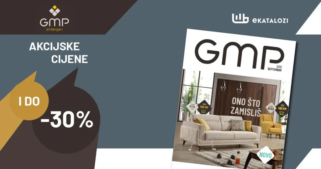 GMP kuhinje – NOVI katalozi i akcije