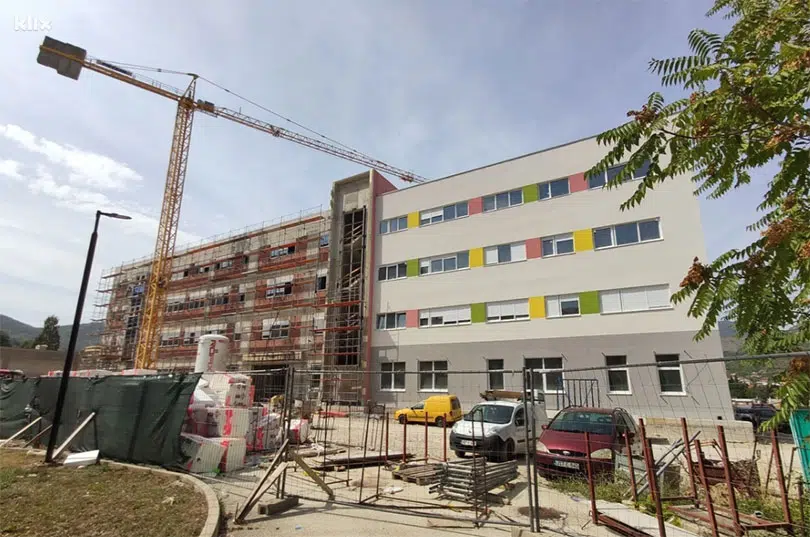 Mostar: Završava se izgradnja moderne pedijatrije vrijedne 19,2 milijuna KM