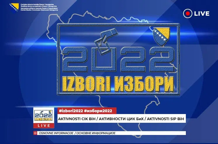 Program TV kanala CIK BiH „Opći izbori 2022“: 02.oktobra od 07:00 sati