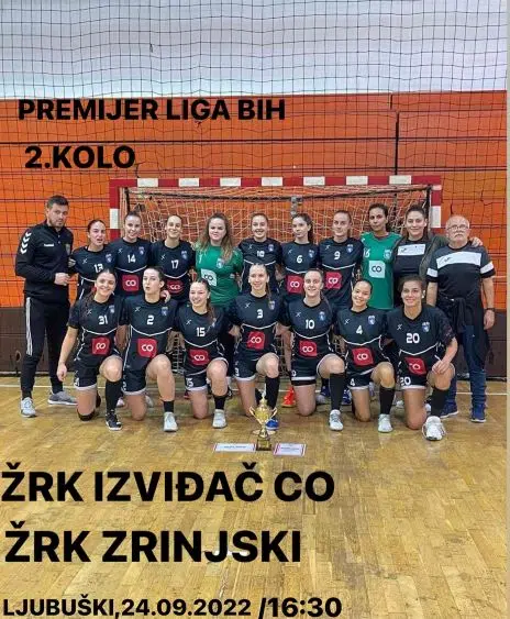 ŽRK Izviđač u subotu dočekuje Zrinjski