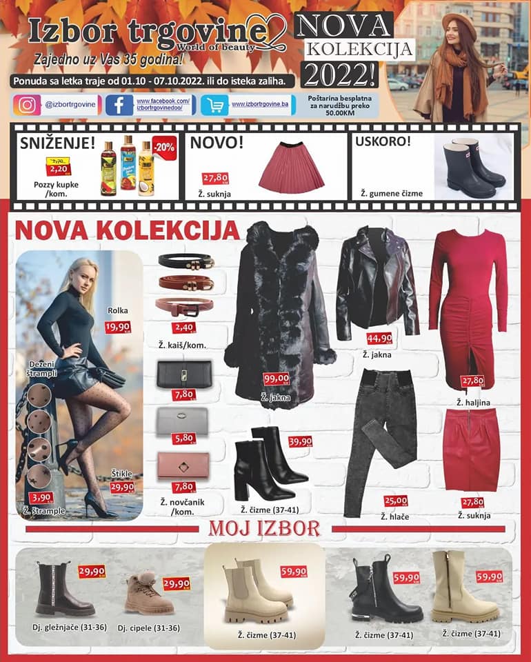 IZBOR trgovine katalog OKTOBAR 2022 super akcija do 7.10.2022 1 IZBOR trgovine katalog OKTOBAR 2022 super akcija do 7.10.2022 1