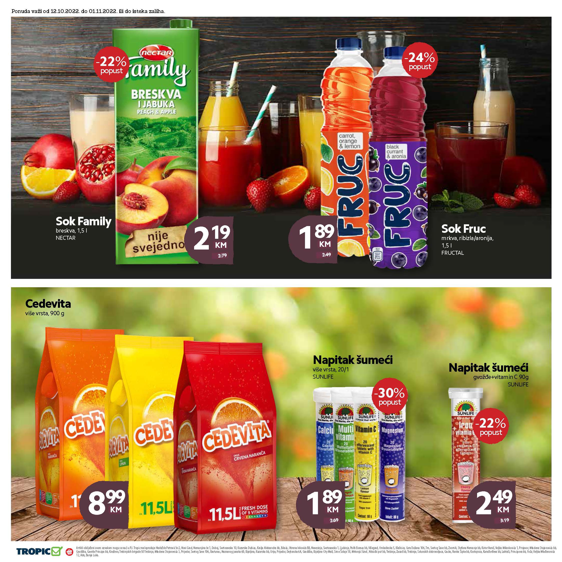 TROPIC katalog OKTOBAR 2022 super akcijska ponuda od 12.10. do 1.11.2022. Page 22