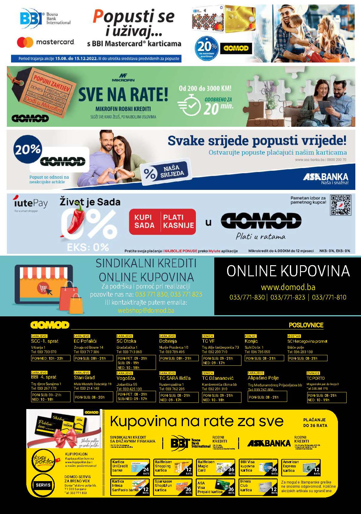 DOMOD katalog OKTOBAR 2022 super ponuda do 23.10.2022. Page 20 DOMOD katalog OKTOBAR 2022 super ponuda do 23.10.2022. Page 20