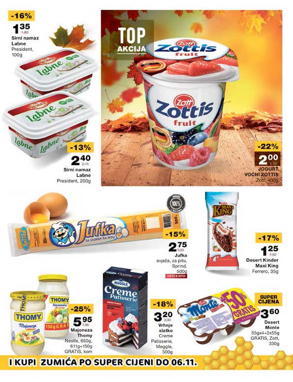 MERCATOR katalog OKTOBAR 2022 super snizenje od 10.10. do 23.10.2022. Page 15 MERCATOR katalog OKTOBAR 2022 super snizenje od 10.10. do 23.10.2022. Page 15