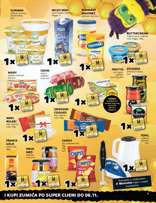 MERCATOR katalog OKTOBAR 2022 super snizenje od 10.10. do 23.10.2022. Page 05 MERCATOR katalog OKTOBAR 2022 super snizenje od 10.10. do 23.10.2022. Page 05