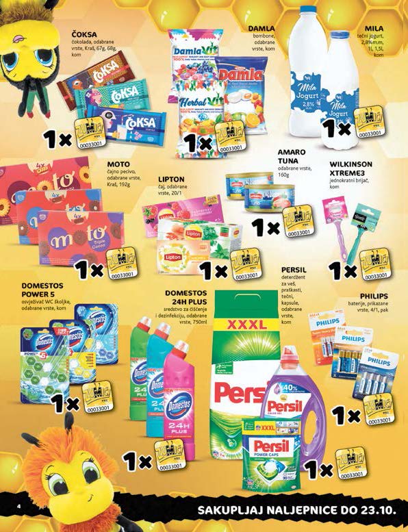 MERCATOR katalog OKTOBAR 2022 super snizenje od 10.10. do 23.10.2022. Page 04 MERCATOR katalog OKTOBAR 2022 super snizenje od 10.10. do 23.10.2022. Page 04