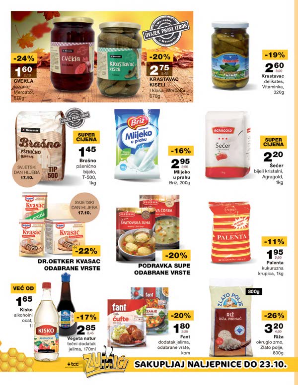 MERCATOR katalog OKTOBAR 2022 super snizenje od 10.10. do 23.10.2022. Page 16 MERCATOR katalog OKTOBAR 2022 super snizenje od 10.10. do 23.10.2022. Page 16
