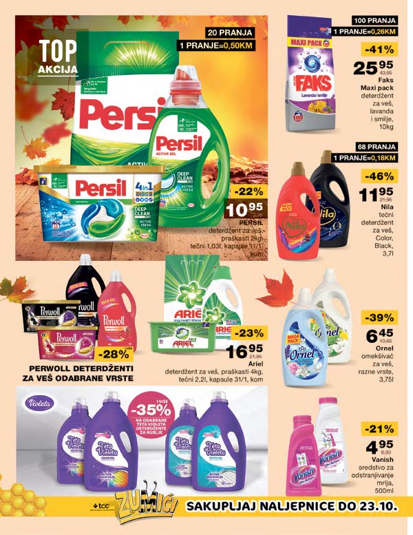 MERCATOR katalog OKTOBAR 2022 super snizenje od 10.10. do 23.10.2022. Page 24 MERCATOR katalog OKTOBAR 2022 super snizenje od 10.10. do 23.10.2022. Page 24