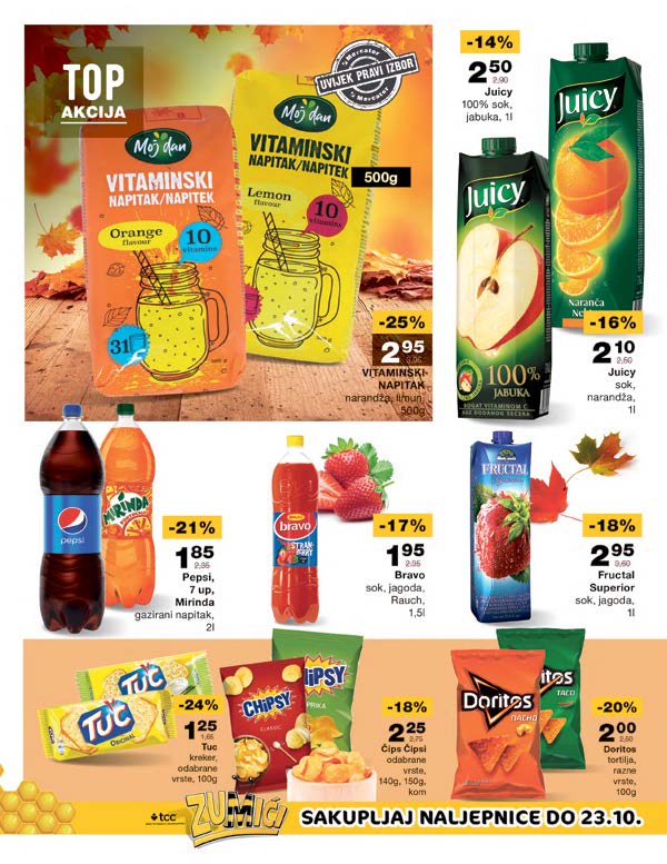 MERCATOR katalog OKTOBAR 2022 super snizenje od 10.10. do 23.10.2022. Page 20 MERCATOR katalog OKTOBAR 2022 super snizenje od 10.10. do 23.10.2022. Page 20
