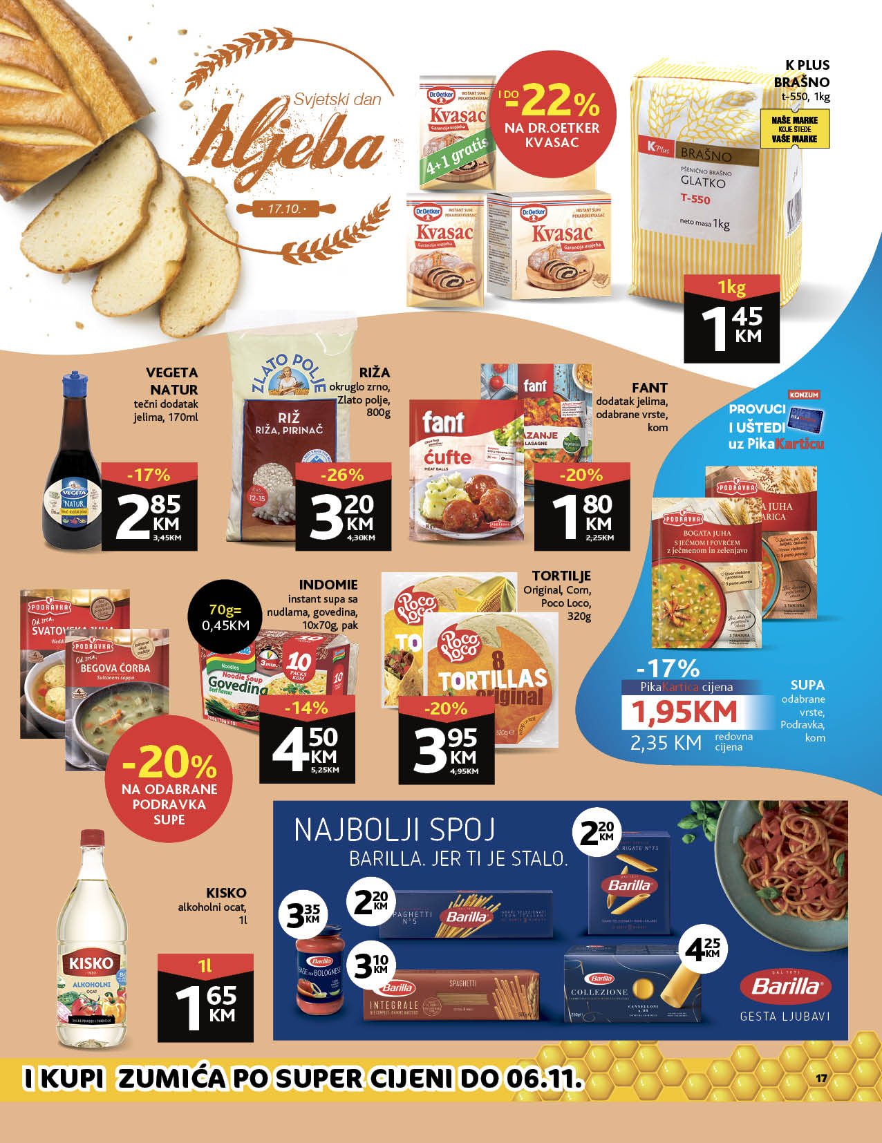 KONZUM redovni katalog OKTOBAR 2022 nove snizene cijene od 10.10. do 23.10.2022. Page 17