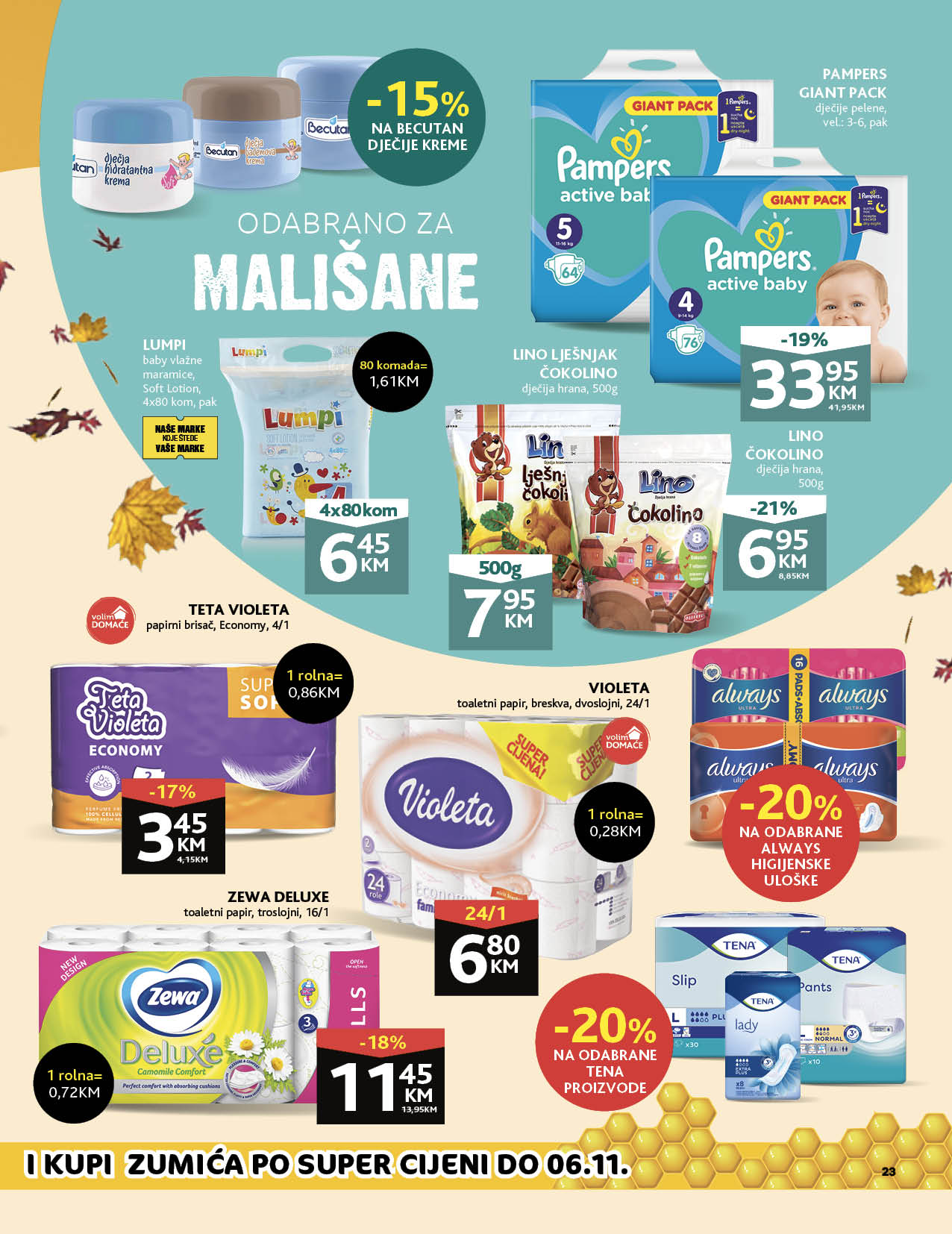 KONZUM redovni katalog OKTOBAR 2022 nove snizene cijene od 10.10. do 23.10.2022. Page 23