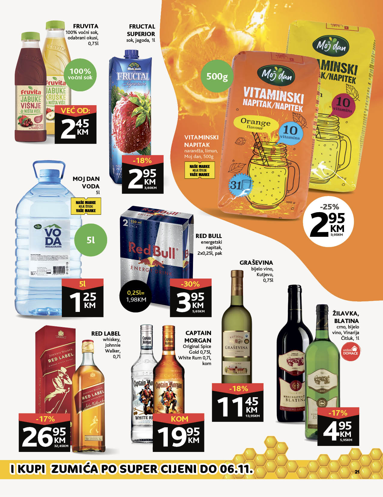 KONZUM redovni katalog OKTOBAR 2022 nove snizene cijene od 10.10. do 23.10.2022. Page 21