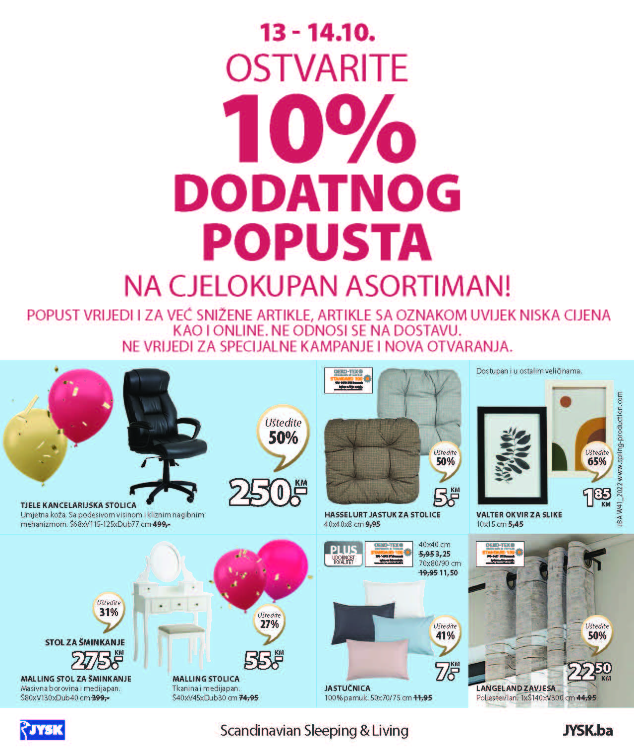 JYSK katalog BIH OKTOBAR 2022 novo snizenje od 13.10. do 26.10.2022. Page 25 JYSK katalog BIH OKTOBAR 2022 novo snizenje od 13.10. do 26.10.2022. Page 25