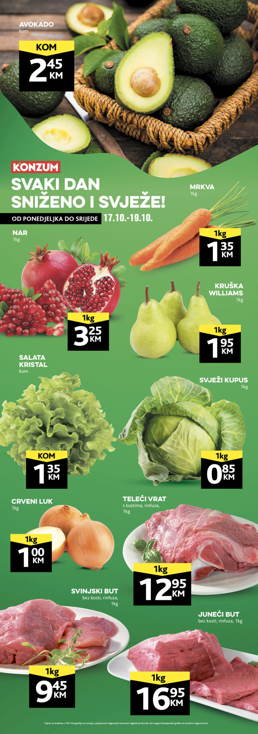 KONZUM vikend akcija OKTOBAR 2022 super akcija 17.10. do 19.10.2022 2 KONZUM vikend akcija OKTOBAR 2022 super akcija 17.10. do 19.10.2022 2