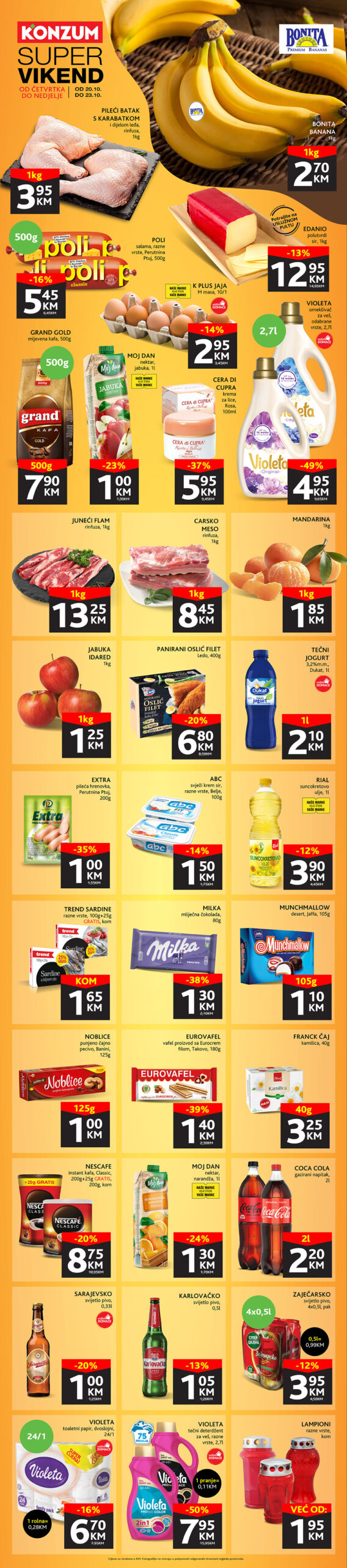 KONZUM vikend akcija OKTOBAR 2022 super akcija od 20.10. do 23.10.2022 2 KONZUM vikend akcija OKTOBAR 2022 super akcija od 20.10. do 23.10.2022 2