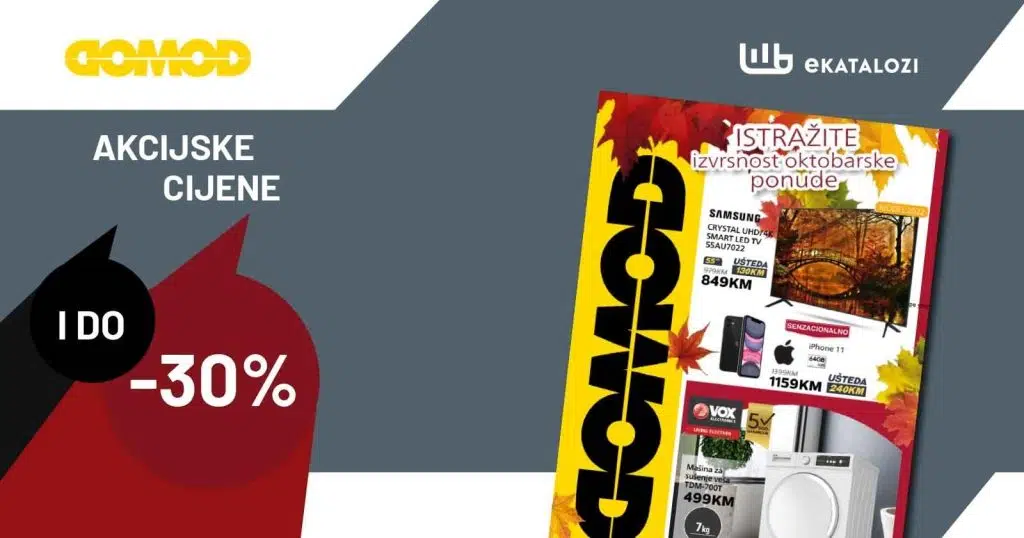 DOMOD Katalog 【SNIŽENJE do 30%】OKTOBAR 2022 super ponuda do 23.10.2022.