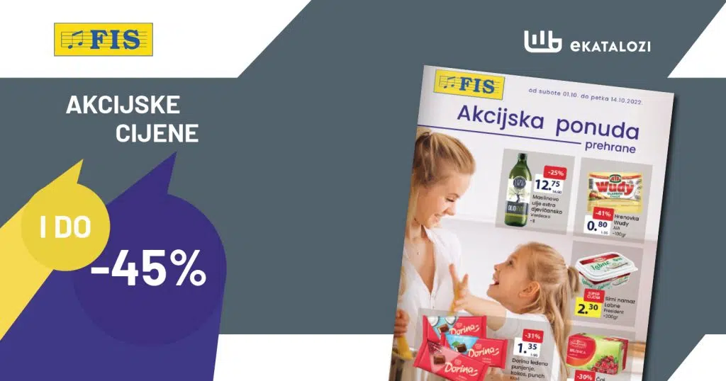 FIS Katalog prehrane i hemije ▷【sniženje do 45%】OKTOBAR 2022 super sniženje od 1.10. do 14.10.2022.
