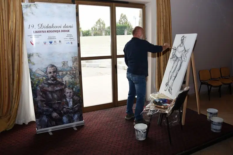 FOTO: Međunarodna likovna kolonija „Didak 2022“ počela s radom