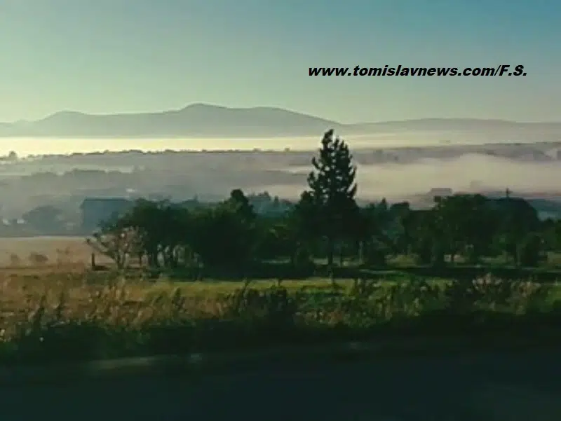 VIDEO: DOBRO vam razmjerno vedro i maglovito jutro iz Tomislavgrada!