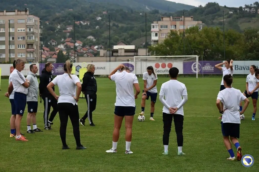 Ženska fudbalska reprezentacija počela sa pripremama