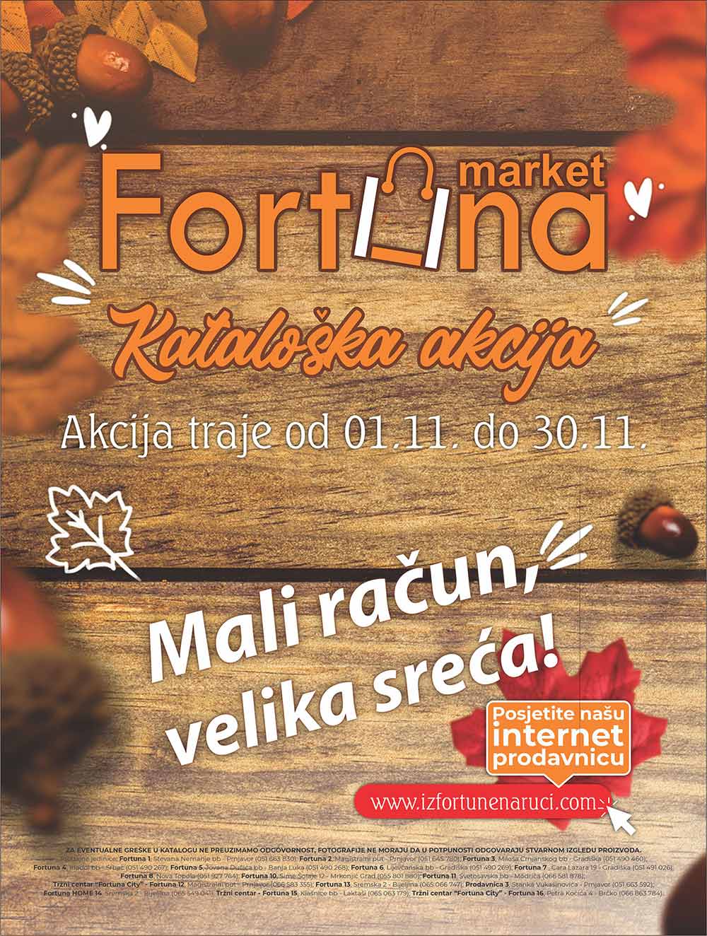 FORTUNA katalog NOVEMBAR 2022 super akcija od 1.11. do 30.11.2022 2 FORTUNA katalog NOVEMBAR 2022 super akcija od 1.11. do 30.11.2022 2