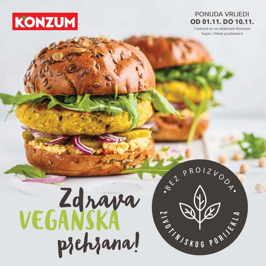 KONZUM katalog zdrava ishrana NOVEMBAR 2022 novo snizenje od 1.11. do 10.11.2022. Page 01 KONZUM katalog zdrava ishrana NOVEMBAR 2022 novo snizenje od 1.11. do 10.11.2022. Page 01