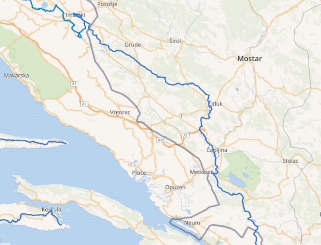 PRVA TRASA OD IMOTSKOG DO MEĐUGORJA Formiraju se ‘Camino rute’ kroz BiH