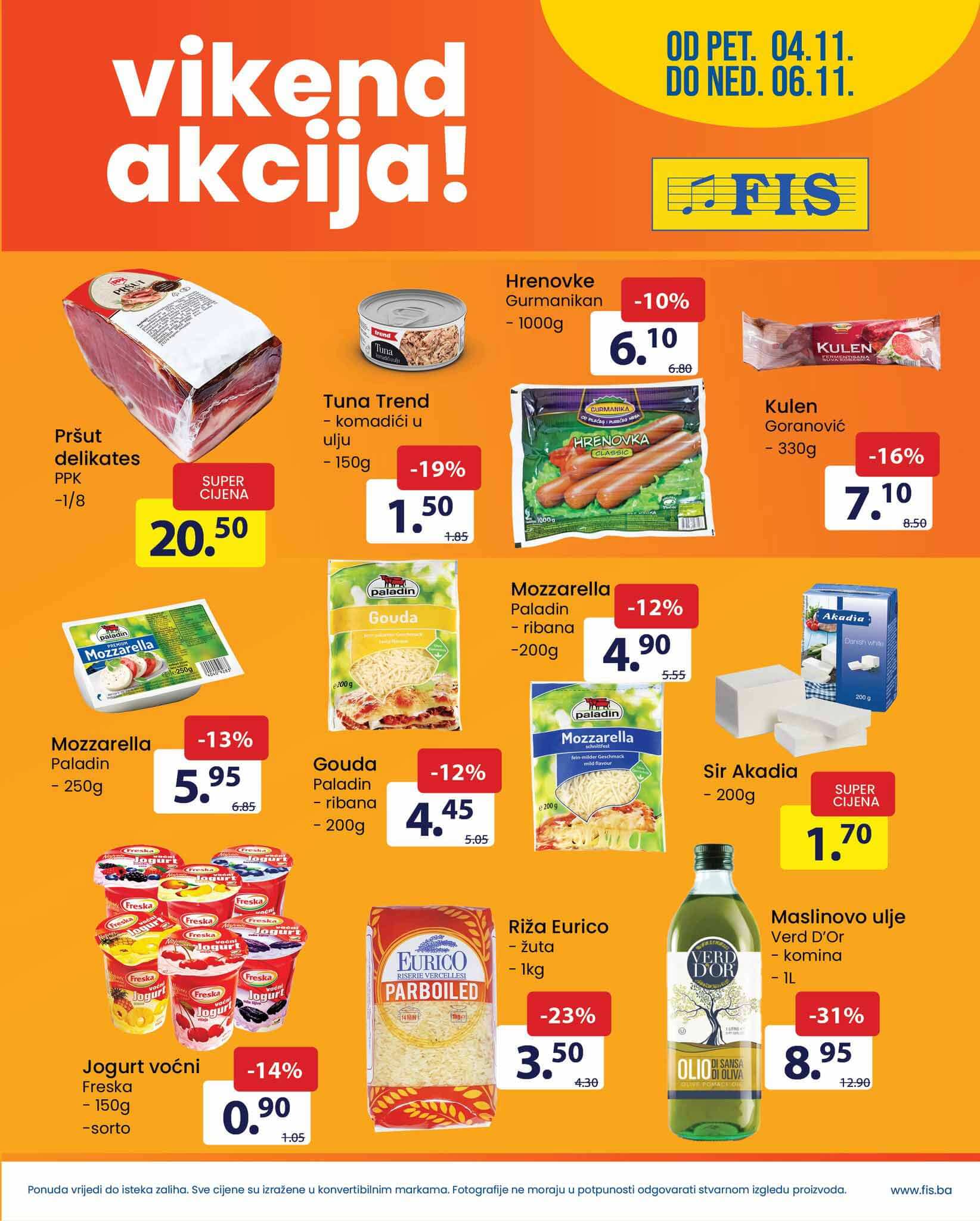 FIS vikend akcija NOVEMBAR 2022 novo snizenje odo 6.11.2022 2 FIS vikend akcija NOVEMBAR 2022 novo snizenje odo 6.11.2022 2