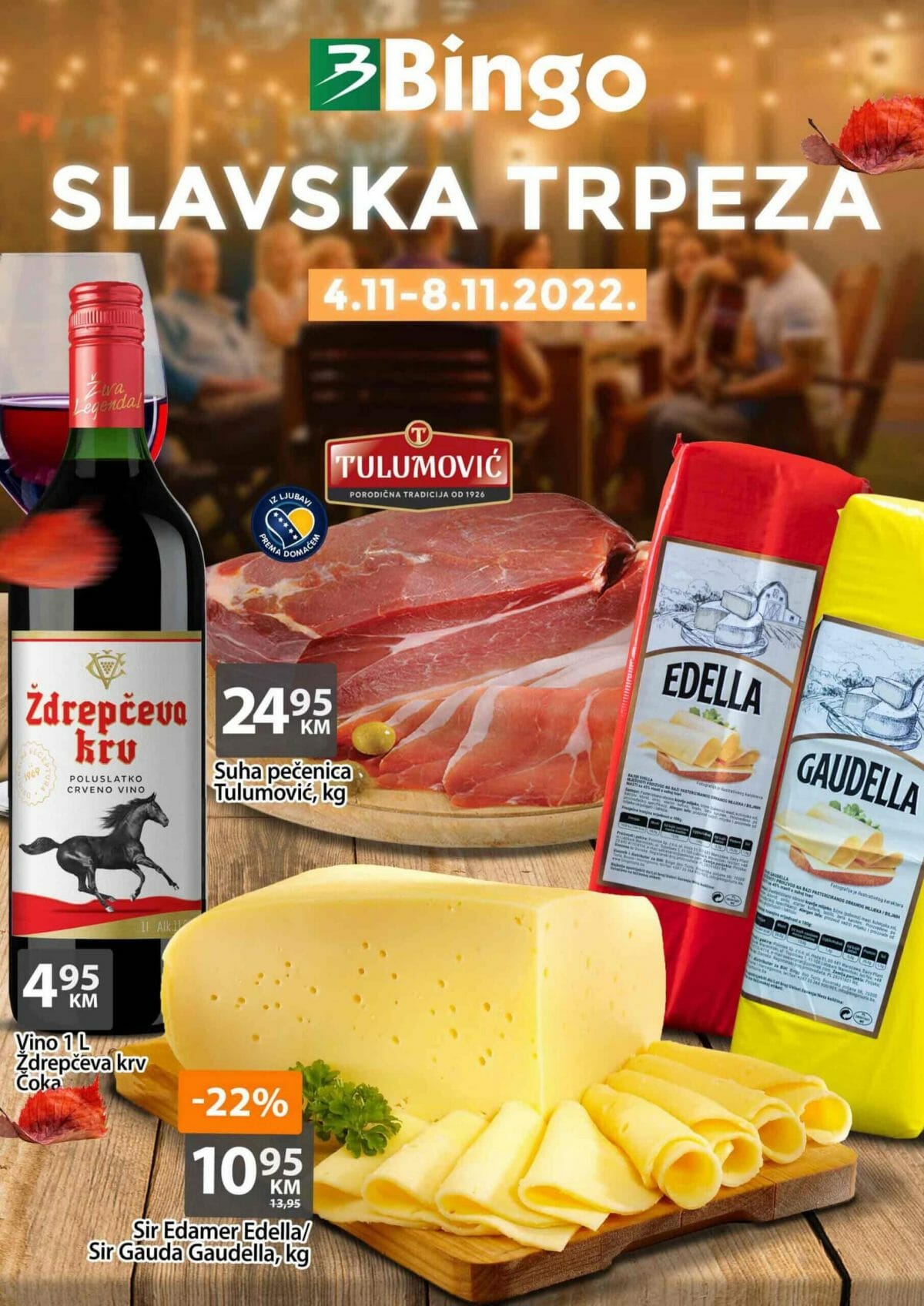 BINGO katalog NOVEMBAR 2022 slavska trepeza do 8.11.2022 2