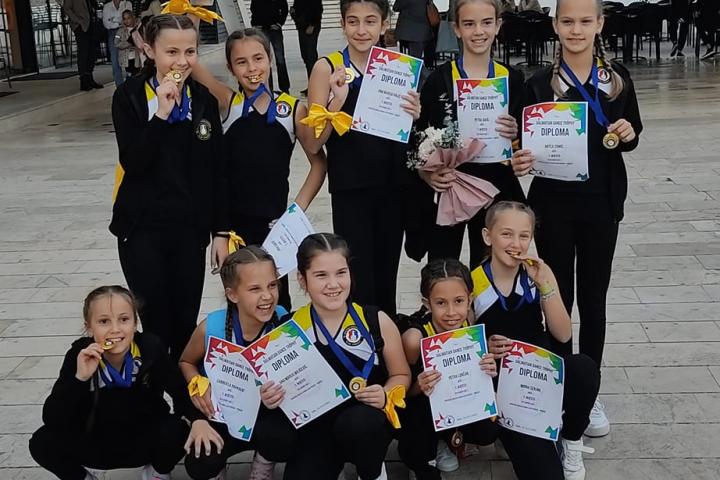 Prvo mjesto Hrvatskom cheerleading klubu Posušje na natjecanju u Splitu