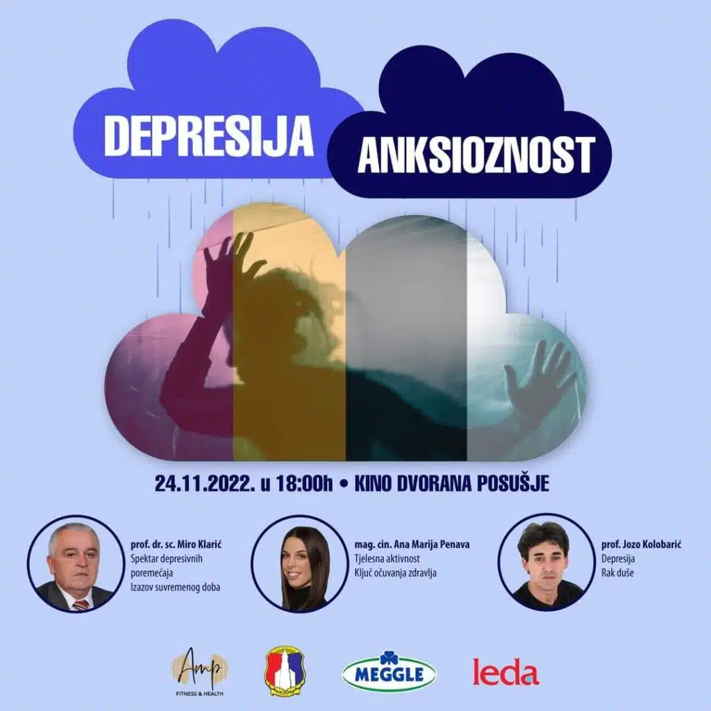 POSUŠJE Javno predavanje na temu depresije i anksioznosti