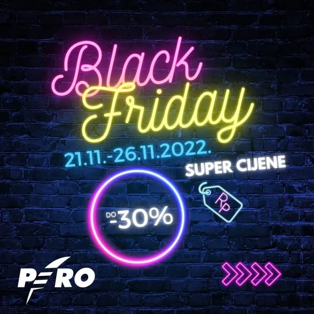 Black Friday u Pero centrima!