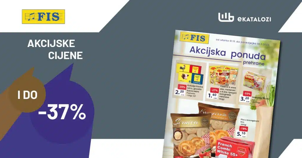 FIS Katalog prehrane i hemije ▷【sniženje do 37%】NOVEMBAR 2022 super sniženje od 1.11. do 14.11.2022.
