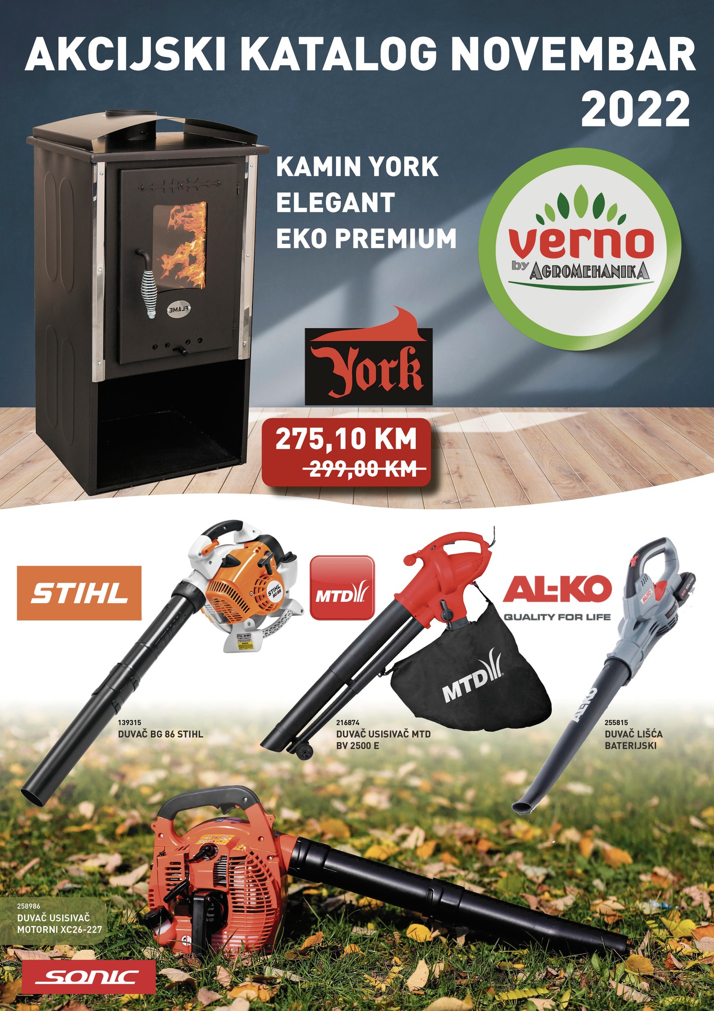 VERNO AGROMEHANIKA katalog NOVEMBAR 2022 snizenje od 1.11. do 30.11.2022 1 VERNO AGROMEHANIKA katalog NOVEMBAR 2022 snizenje od 1.11. do 30.11.2022 1