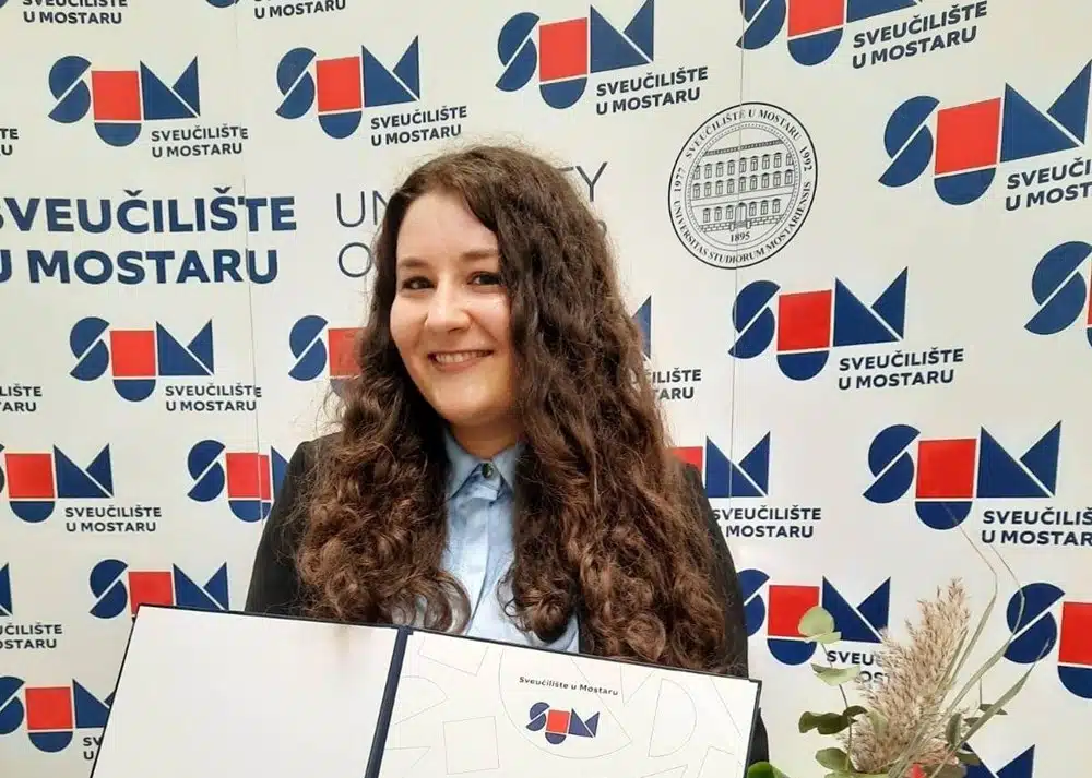 Antonia Juka s prosječnom ocjenom 5,0 dobitnica Rektorove nagrade