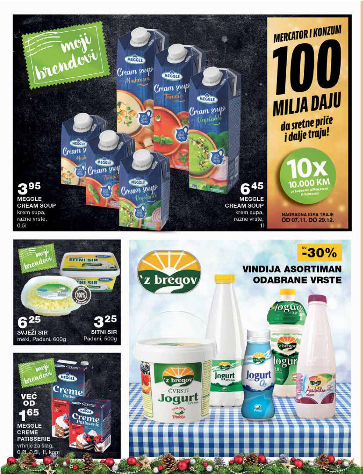 MERCATOR redovni katalog decembar 2022. snizenje od 5.12. do 18.12.2022. page 0014