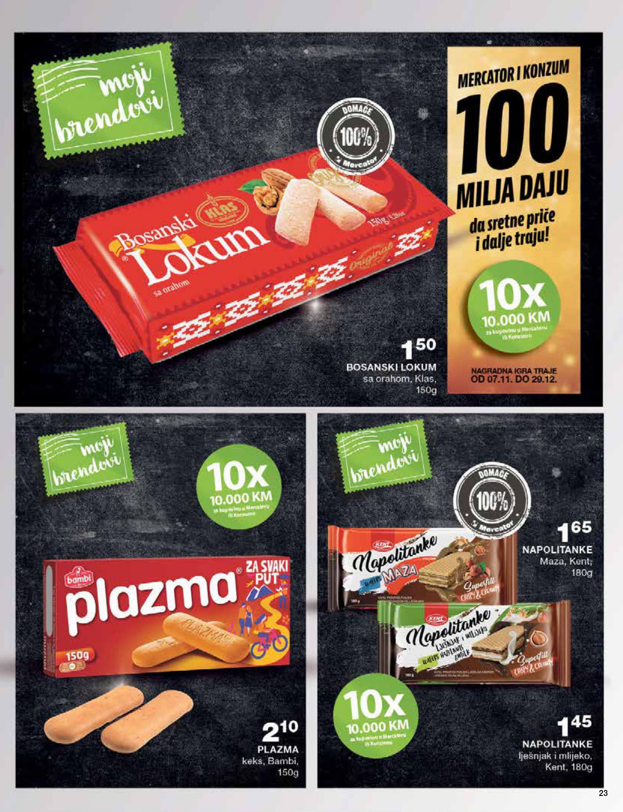 MERCATOR redovni katalog decembar 2022. snizenje od 5.12. do 18.12.2022. page 0023