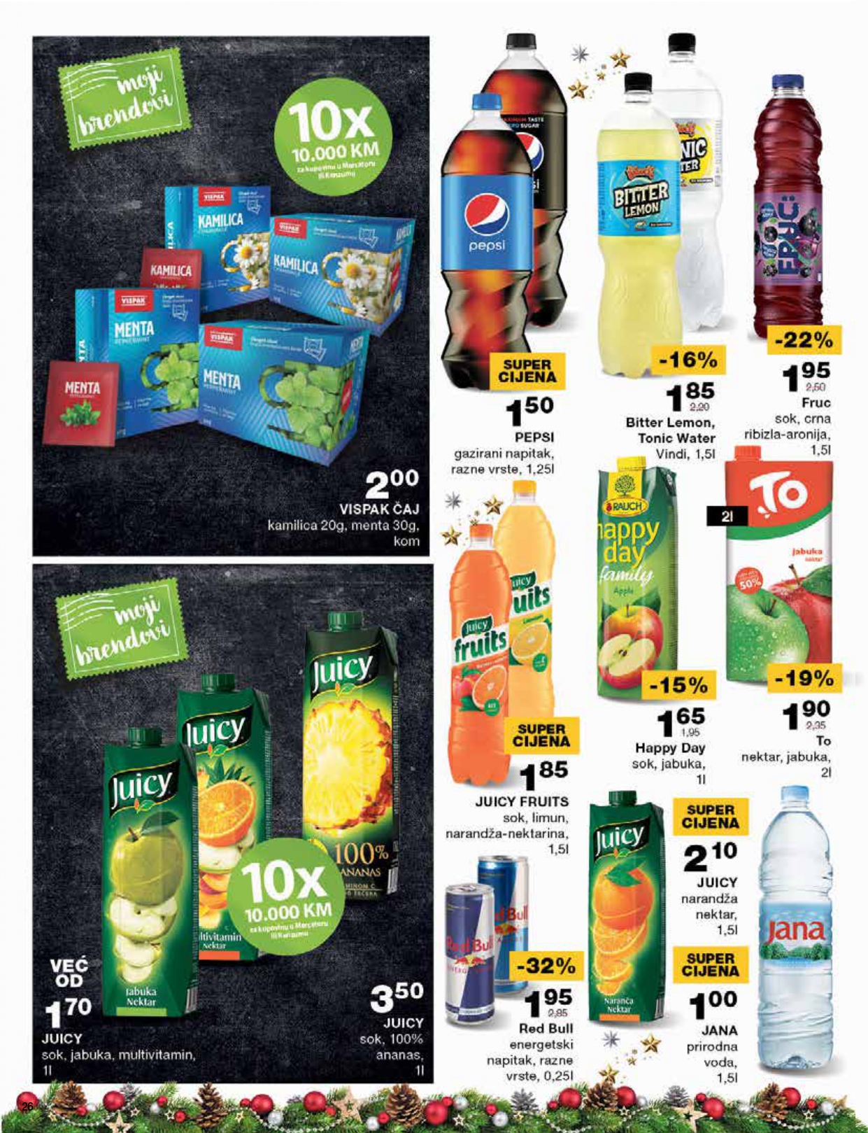 MERCATOR redovni katalog decembar 2022. snizenje od 5.12. do 18.12.2022. page 0026
