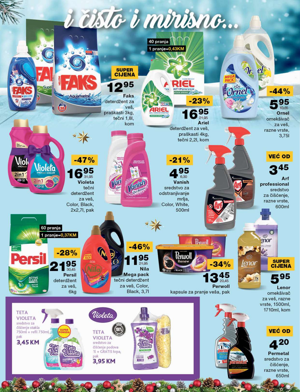 MERCATOR redovni katalog decembar 2022. snizenje od 5.12. do 18.12.2022. page 0032 2