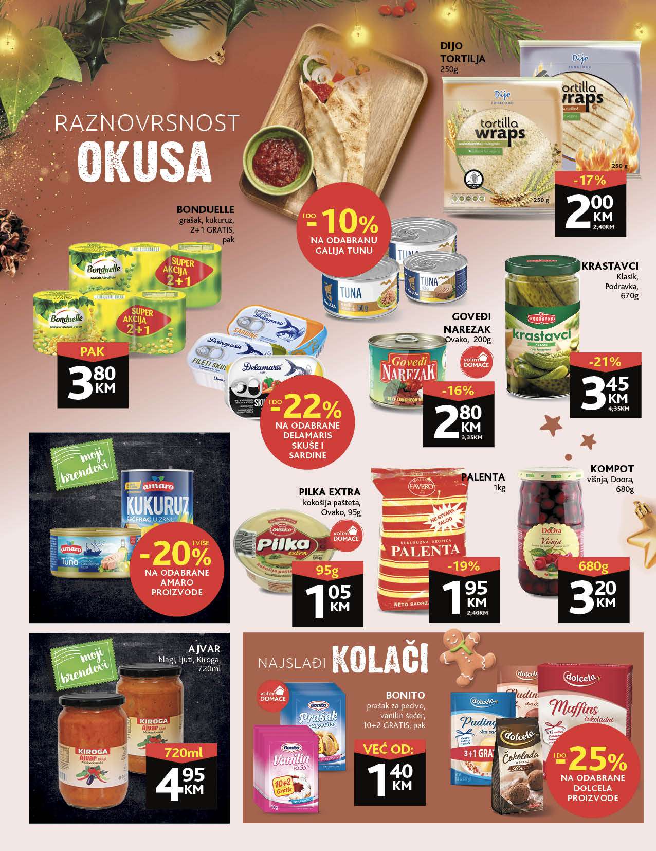 KONZUM redovni katalog DECEMBAR 2022 snizenje od 5.12. do 18.12.2022. Page 20 KONZUM redovni katalog DECEMBAR 2022 snizenje od 5.12. do 18.12.2022. Page 20