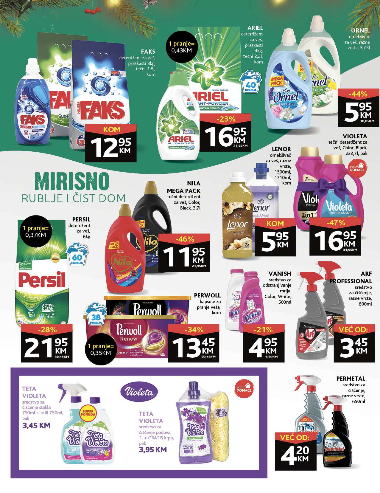 KONZUM redovni katalog DECEMBAR 2022 snizenje od 5.12. do 18.12.2022. Page 32 KONZUM redovni katalog DECEMBAR 2022 snizenje od 5.12. do 18.12.2022. Page 32