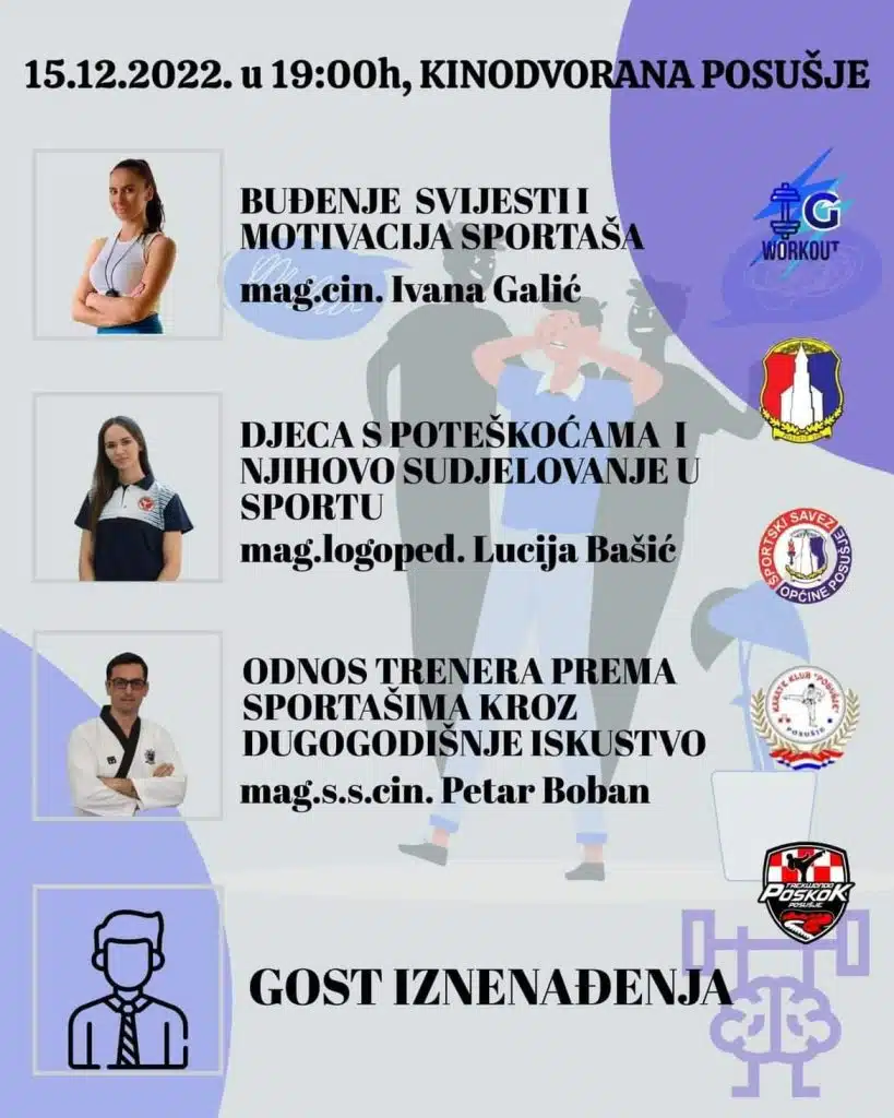 Danas se održava projekt “Buđenje svijesti i motivacija sportaša!”