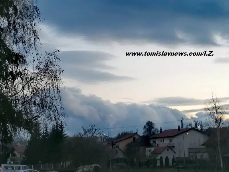 DOBRO vam razmjerno oblačno jutro iz Tomislavgrada!