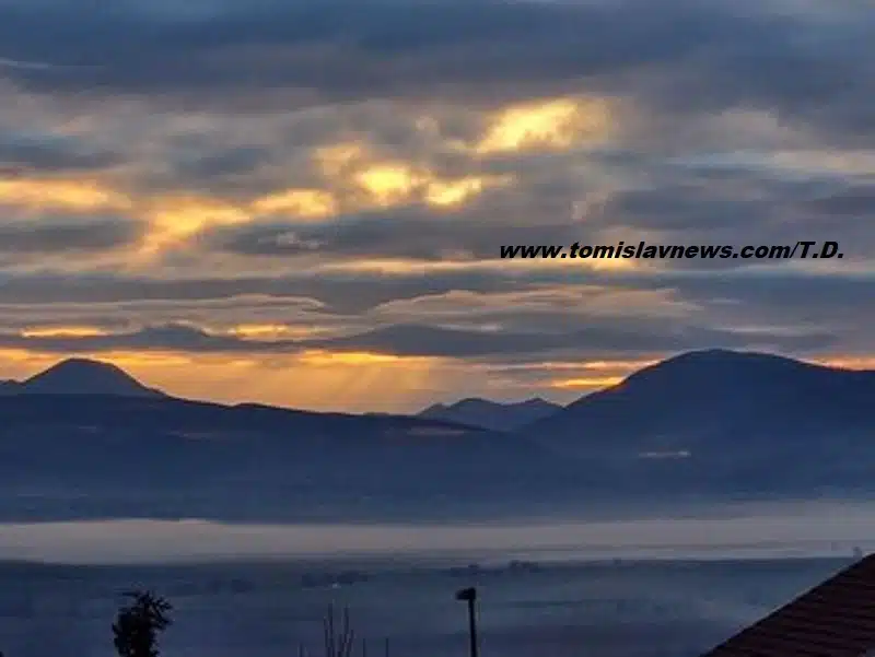 DOBRO vam razmjerno oblačno i tiho jutro iz Tomislavgrada!