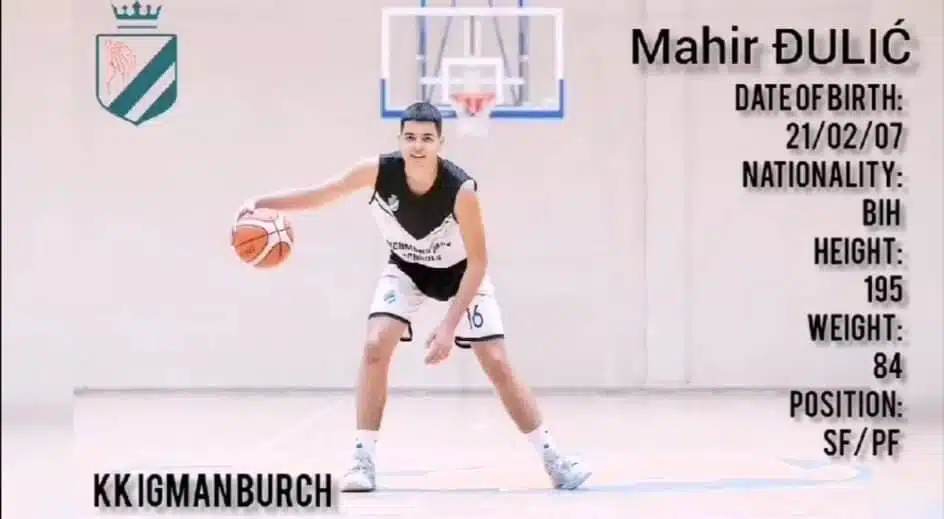 Mahir Đulić, košarkaški dragulj sa rijeke Bregave